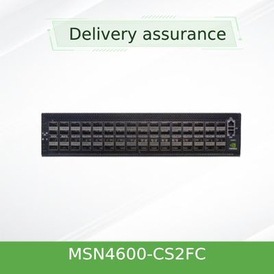 Sakelar Jaringan Mellanox Open 2U 100GbE MSN4600-CS2FC Dengan Cumulus Ethernet