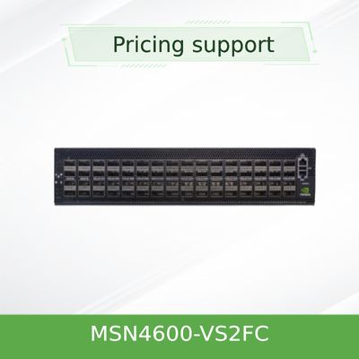 Mellanox Open Ethernet Network Switch MSN4600-VS2FC Spektrum-3 Berdasarkan 200gbe 2u