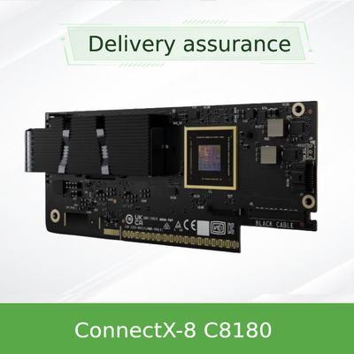 NVIDIA CONNECTX-8 Adaptor C8180 (900-9x81E-00ex-ST0) OSFP Infiniband Cage Single: 800GBS XDR IB
