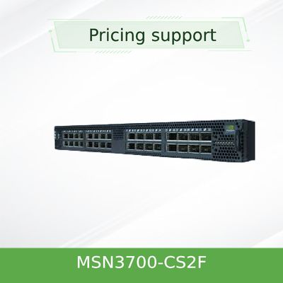 MSN3700-CS2F Mellanox Network Switch Supplies (AC) Standard Depth X86 CPU P2C Airflow Rail Kit