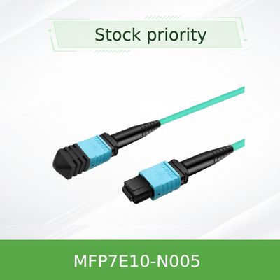 Mfp7e10-N020 Kabel Serat Pasif Mmf MPO12 APC ke MPO12 APC 20m Mfp7e10-N003 Mfp7e10-N005