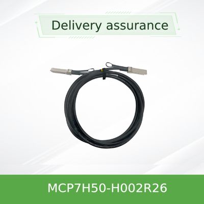 2m HDR100 Kabel Mellanox DAC Langsung Pasang Kabel Serat MCP7H50-H002R26 MCP7H50-V0xxR QSFP56