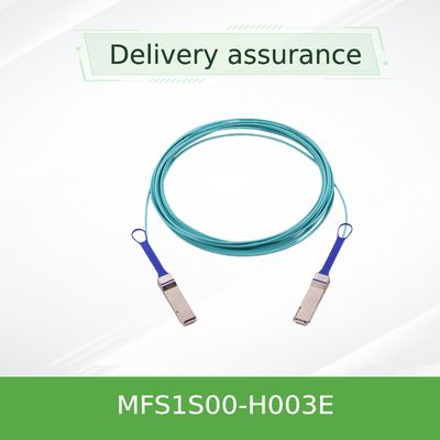 Multi Mode AOC Qsfp+ Kabel Optik Aktif Mellanox MFS1S00-H003E