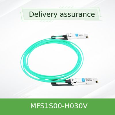 MFS1S00-H030V IB 200G mellanox kabel Aoc Kabel Jaringan 30M QSFP56 Kecepatan Tinggi Latensi Rendah