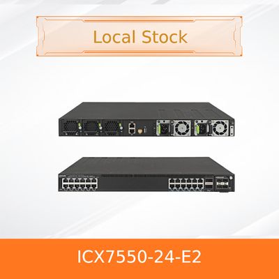 Sakelar Ruckus Icx7550-24-E2 Tingkat Lanjut dengan 24 Port untuk Konektivitas yang Mulus
