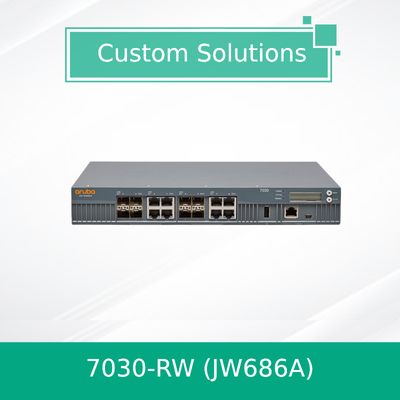 Hpe Aruba 7030 (JW686A) Pengontrol Ap Nirkabel Seri Hpe 7000 Asli dan Baru
