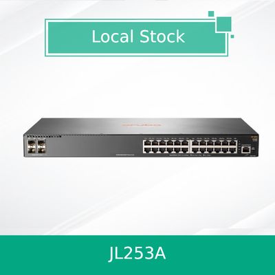 Hpe Aruba Networking 2930f 24G 4SFP+ Switch (JL253A) baru dan asli