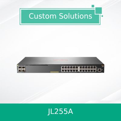 Sakelar Hpe Aruba Networking 2930f 24G Poe+ 4SFP+ JL255A Baru dan Asli