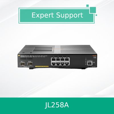 Hpe Aruba Networking 2930f 8g Poe+ 2SFP+ Switch (JL258A) Baru dan Asli