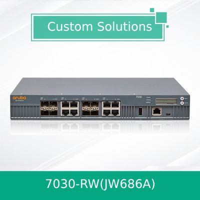 Hpe Aruba 7030 (JW686A) Pengontrol Ap Nirkabel Seri Hpe 7000 Asli dan Baru