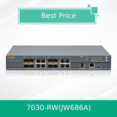 Hpe Aruba 7030 (JW686A) Pengontrol Ap Nirkabel Seri Hpe 7000 Asli dan Baru