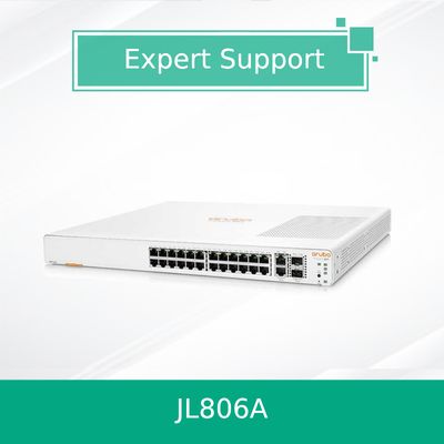 Sakelar Jaringan Hpe Instant On Baru Asli 24p Gigabit 2p 10gbt 2p SFP+ 1960 (JL806A)