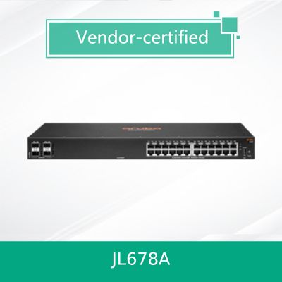 Sakelar Hpe Aruba Networking Cx 6100 24G 4SFP+ (JL678A) Baru dan asli
