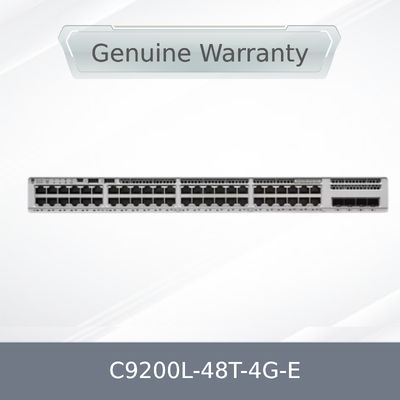 New Original Stock 9200 Series 9200L 48-Port Data, 4 X 1g, Network Essentials C9200L-48t-4G-E Switch Jaringan