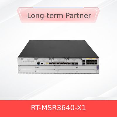 H3C RT-MSR3640-X1 Serial Produk Router Kinerja Penerusan Kinerja 10G SFP+