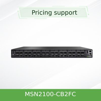 NVIDIA Spectrum SN2100 MSN2100-CB2FC 100GbE Open Ethernet Switch 16-Port QSFP28 Pusat Data & Cloud Networking