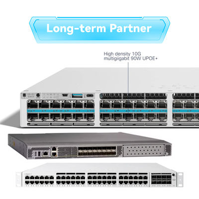 Cisco Catalyst 9200-48T-A 48-Port Data Switch Lisensi Keuntungan Jaringan Enterprise Gigabit Ethernet