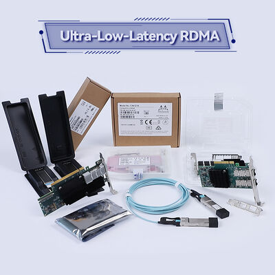 NVIDIA ConnectX-7 MCX75310AAS-NEAT 400G InfiniBand Ethernet SmartNIC – Adaptor Jaringan Berkinerja Tinggi