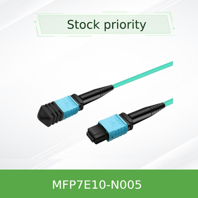 Kabel Fiber Optik Multimode MPO-12/APC ke MPO-12/APC 5m NVIDIA MFP7E10-N005 untuk 400G/NDR InfiniBand & Ethernet