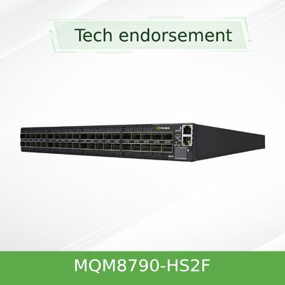 NVIDIA Quantum MQM8790-HS2F 200G InfiniBand Switch 40-Port Unmanaged 200Gb/s Mellanox Alternatif