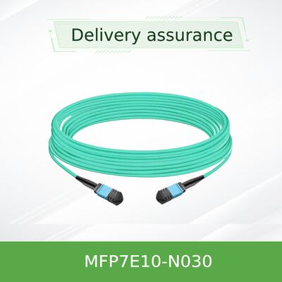 Kabel Fiber Optik Multimode NVIDIA Mellanox MFP7E10-N030 30m MPO-12/APC OM4 Tipe-B untuk 800G/400G