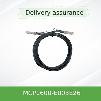 NVIDIA Mellanox MCP1600-E003E26 100Gb/s QSFP28 Passive Direct Attach Copper Cable – 3m, EDR InfiniBand, Low Latency, Near-Zero Power for Data Center Interconnects