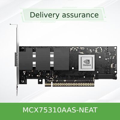 NVIDIA ConnectX-7 NDR 400Gb/s Smart NIC MCX75310AAS-NEAT 400GbE RoCE & Secure Boot