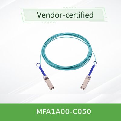 NVIDIA MFA1A00-C050 100G AOC untuk Pusat Data dan Jaringan Ethernet