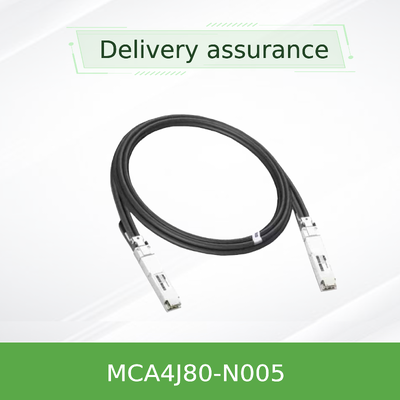 NVIDIA MCA4J80-N005 Kabel Tembaga Aktif OSFP 800Gb/s 5m Twin-Port ACC untuk InfiniBand NDR