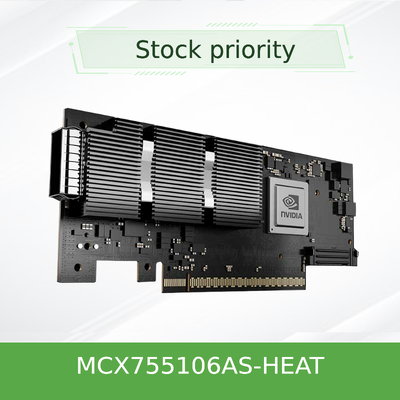 MCX755106AS-HEAT NVIDIA ConnectX-7 400GbE/NDR SmartNIC ¢ GPUDirect, RoCE, Keamanan Inline
