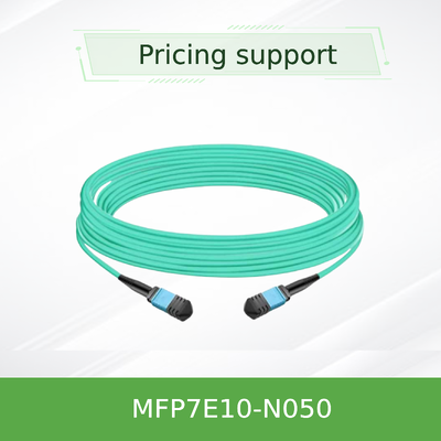 Kabel Serat Optik Multimode NVIDIA MFP7E10-N050 50m MPO-12/APC untuk InfiniBand & Ethernet 400G/800G