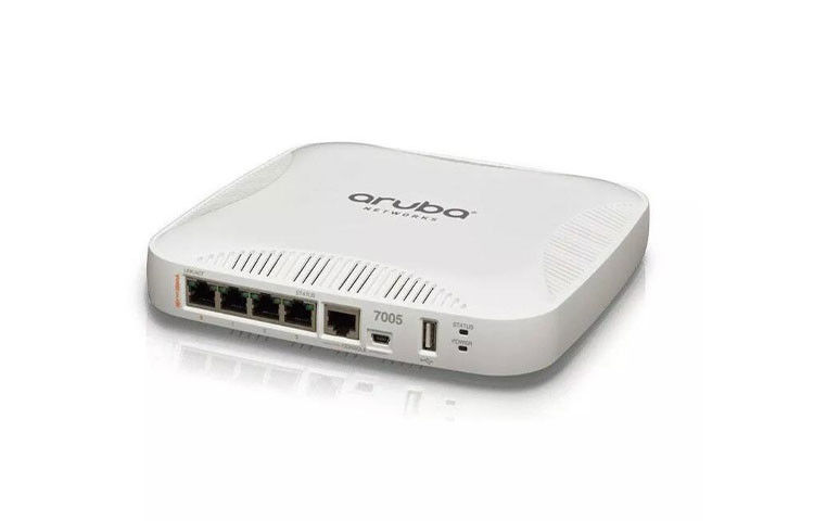 16 AP Wireles 7005 Pengontrol Aruba 7005-RWJW633A 4 Port 10/100/1000BASE-T