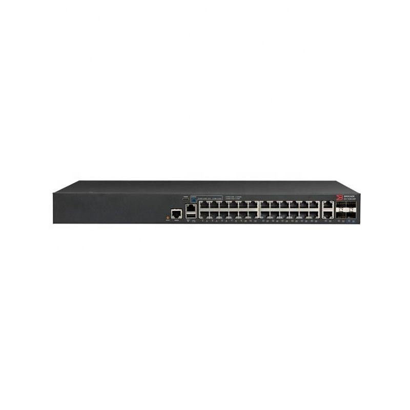 Saklar Jaringan Ruckus 24P 4X1G ICX7150 10/100/1000Mbps RJ-45 PoE 370W