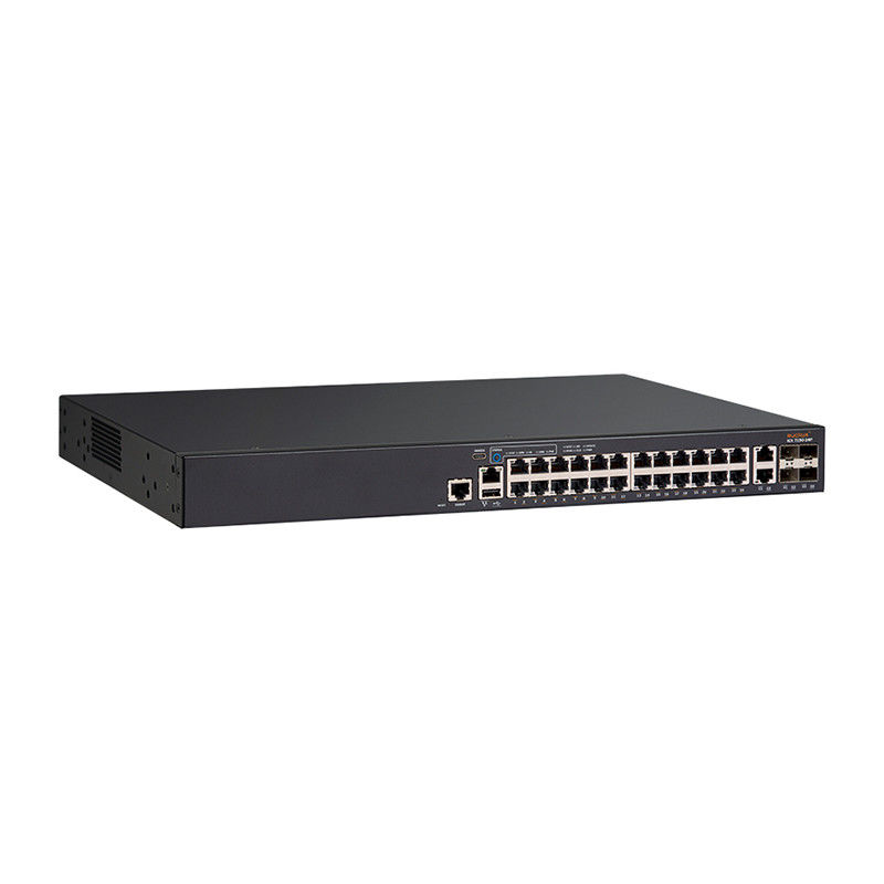 Saklar Jaringan Ruckus 24P 4X1G ICX7150 10/100/1000Mbps RJ-45 PoE 370W