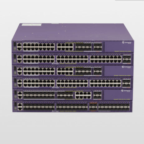 Stackable 24port Jaringan Ekstrim AVB Beralih X460-G2-24t-GE4-Base 216Gbps