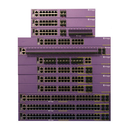 104GBPS 16531 X440 Jaringan Ekstrim AVB Beralih G2 12p 10GE4 4 Via Lisensi