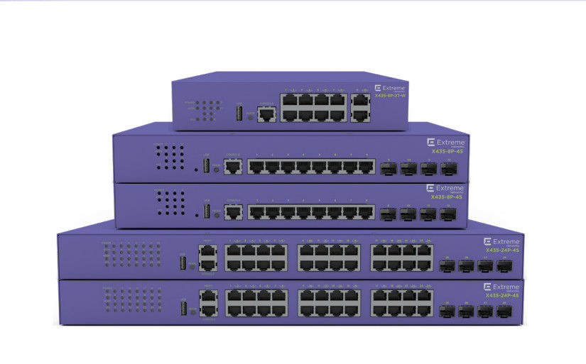 24P Extreme Networks X435 AVB Switch X435 4S 68Gbps 50,6Mpps baru dan asli