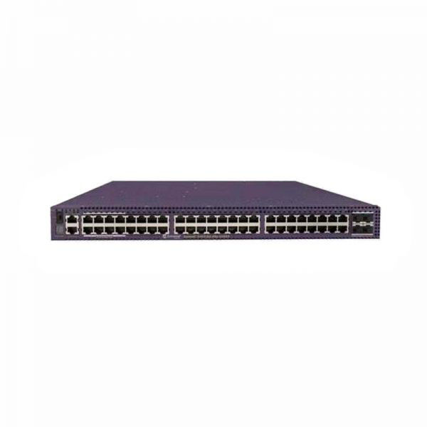 RJ45 48x Extreme X460 Beralih PoE + Port Konsol 10GE4 Basis 48 Port