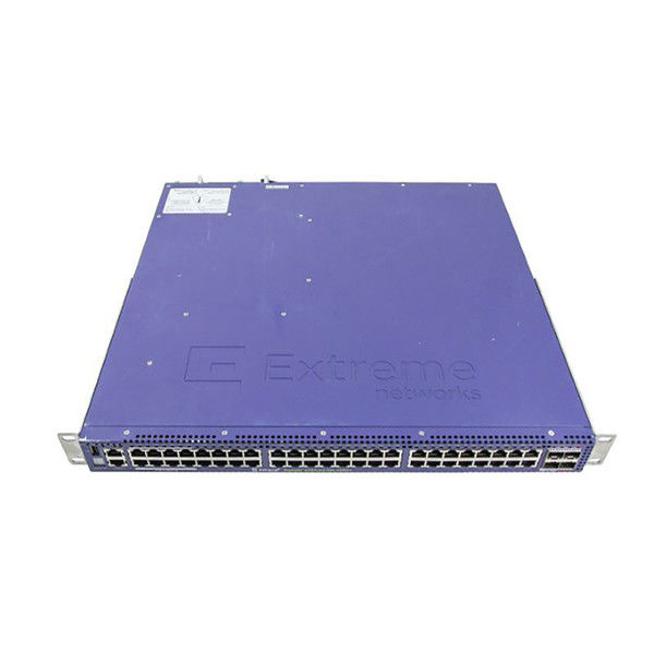 RJ45 48x Extreme X460 Beralih PoE + Port Konsol 10GE4 Basis 48 Port