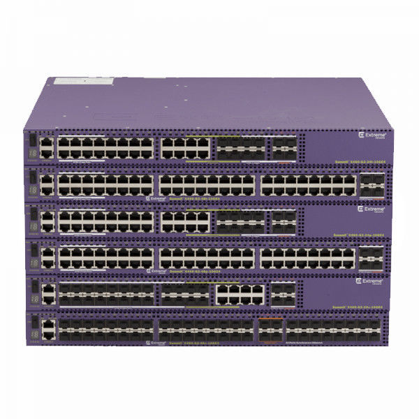 RJ45 48x Extreme X460 Beralih PoE + Port Konsol 10GE4 Basis 48 Port