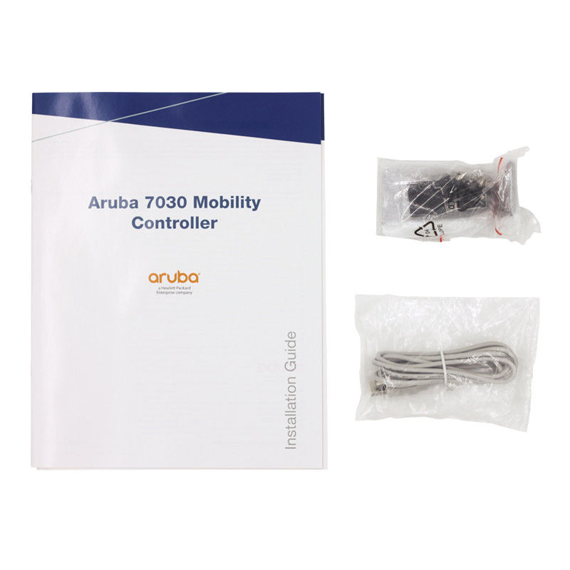 7000 Seri WLAN 7030 Pengontrol Aruba 64 AP 7030-RWJW686A 8 Port Kombo