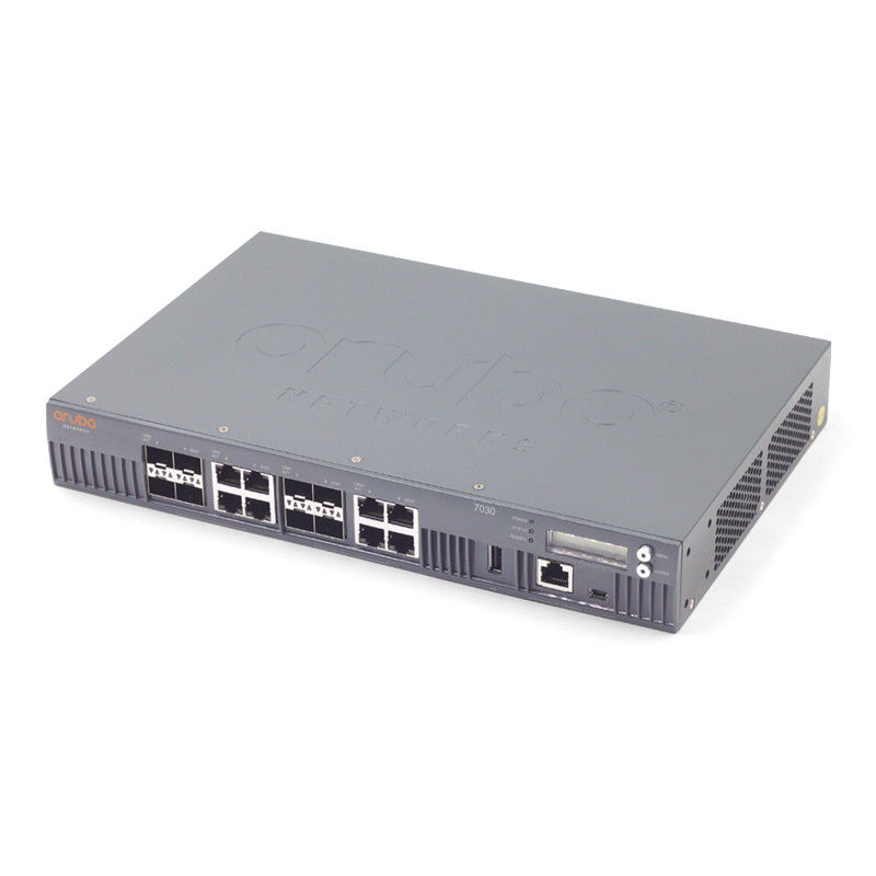 7000 Seri WLAN 7030 Pengontrol Aruba 64 AP 7030-RWJW686A 8 Port Kombo