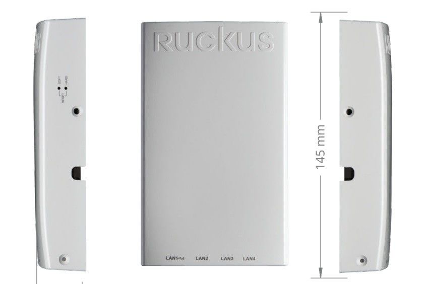 802.11ac BeamFlex AES Ruckus Titik Akses Nirkabel 901-H500-WW00 WPA-PSK WPA-TKIP WPA2