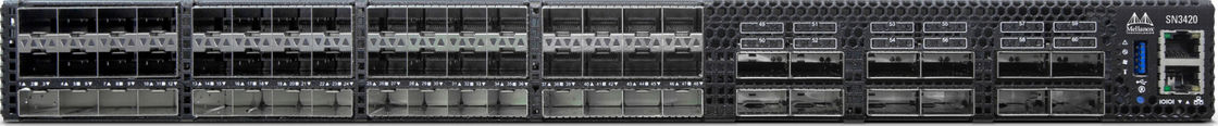 Mellanox Sakelar Jaringan OEM 25GbE/100GbE Sakelar Ethernet Sumber Terbuka Mellanox MSN3420-CB2F