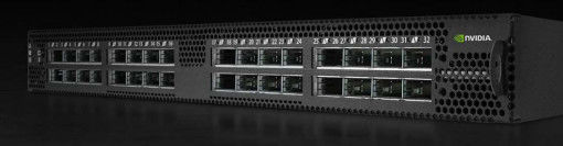 2 PSU AC Mellanox Switch Jaringan Terbuka Cumulus Linux Switch MSN3700-VS2FC 200GbE 1U