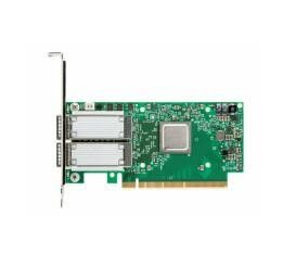 Dual Port QSFP28 Mellanox 100gbe Kartu Jaringan Datasheet Adaptor MCX516A-CDAT PCIe 4.0 X16 Braket Tinggi