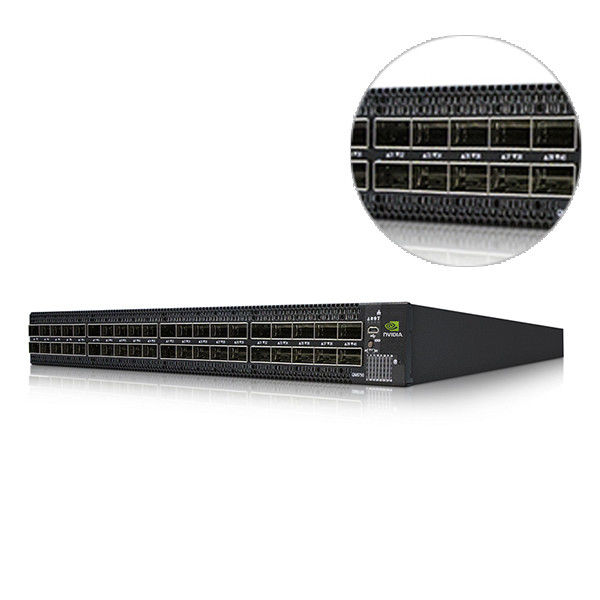 40 Port QSFP28 Non Blocking HDR Mellanox Network Switch InfiniBand MQM8790-HS2F 200Gb/S