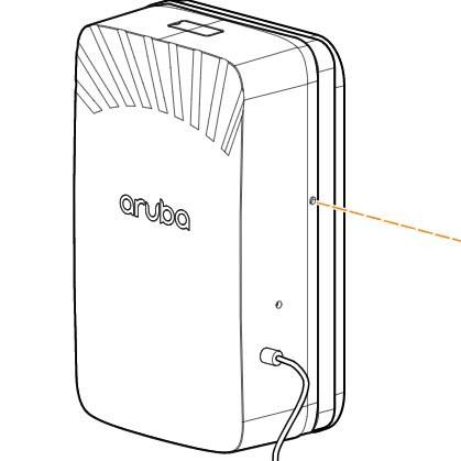 Titik akses 2x2 Unified Aruba Hospitality AP Seri 500H AP 505H (RW) Dengan 1+4 Ethernet PSE USB
