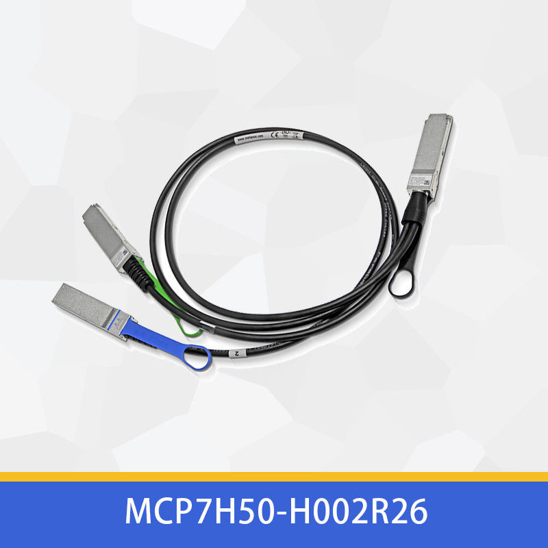 2m HDR100 Kabel Mellanox DAC Langsung Pasang Kabel Serat MCP7H50-H002R26 MCP7H50-V0xxR QSFP56