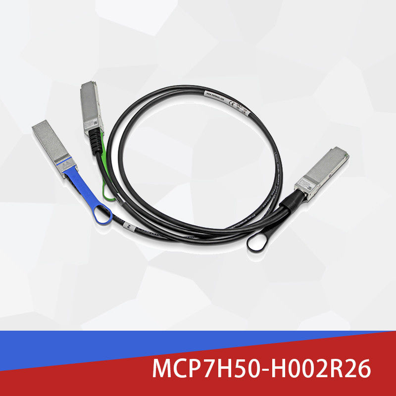 2m HDR100 Kabel Mellanox DAC Langsung Pasang Kabel Serat MCP7H50-H002R26 MCP7H50-V0xxR QSFP56
